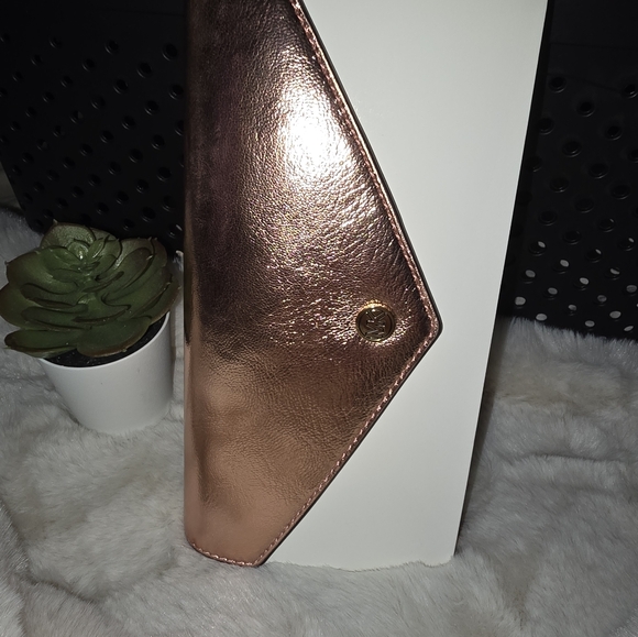 NWT Michael Kors Jet Set Trvl Lrg Logo envelope Continental wallet, Primrose - Picture 10 of 11